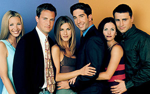 Friends I Lisa Kudrow, Mathew Perry, Jennifer Aniston,  David Schwimmer, Courtney Cox & Matt Leblanc